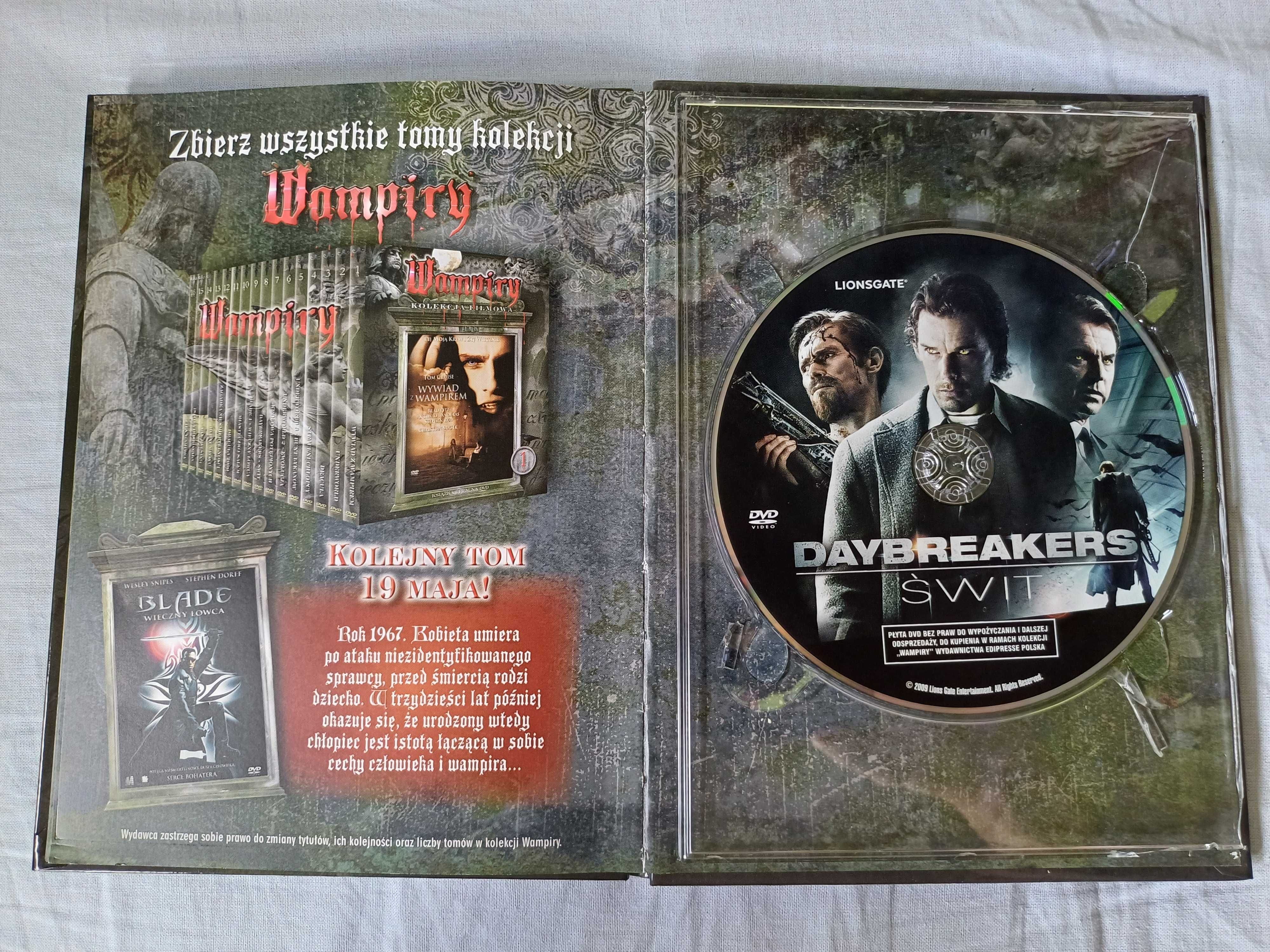 Daybreakers - Świt DVD stan idealny płyta bez rys
