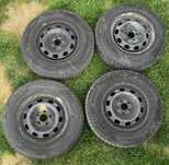 Felgi stalowe z oponami Skoda Octavia 1 - 5x100 BARUM 175/80 R14 T