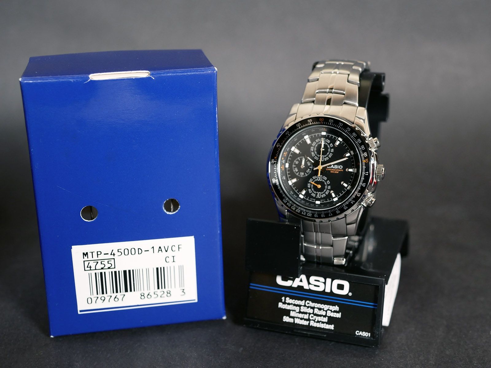 Casio MTP-4500D-1AV Ø42мм у нержавіючому корпусі