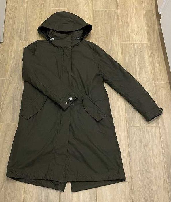 Курточка-парка Zara 2в1 M-ка с высоким воротам