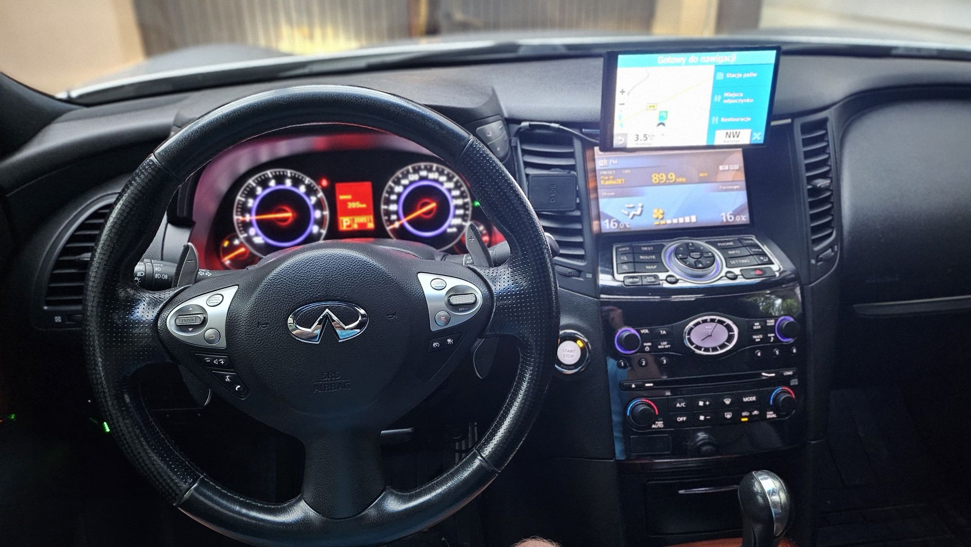 Infiniti FX50S LPG 390KM BEZWYPADKOWY salon Polska
