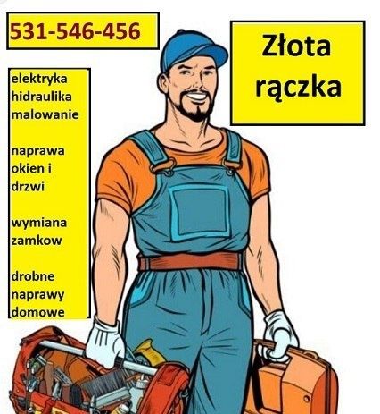 Złota rączka , otwieranie drzwi bez klucza, remonty,malowanie,naprawy