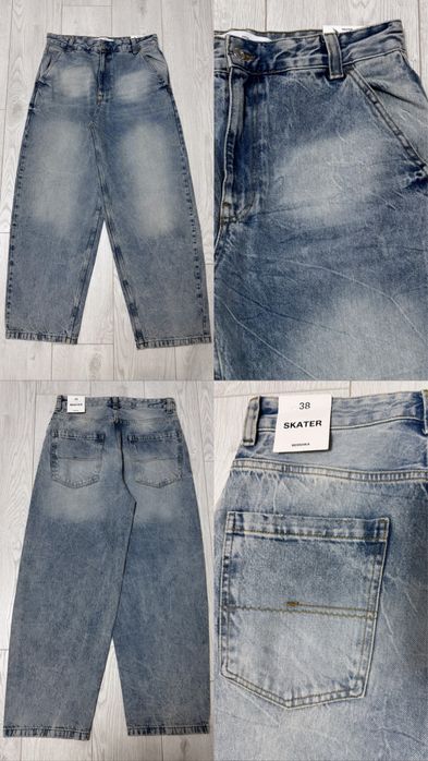 BERSHKA SKATER, жіночі скейтерські джинси бершка, bershka skater