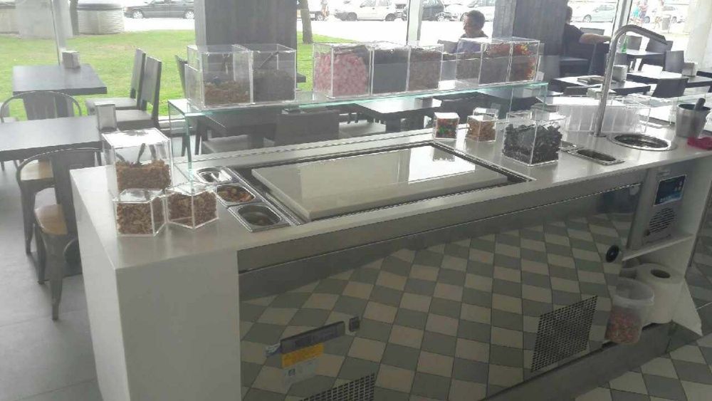 pedra fria para trabalhar gelados