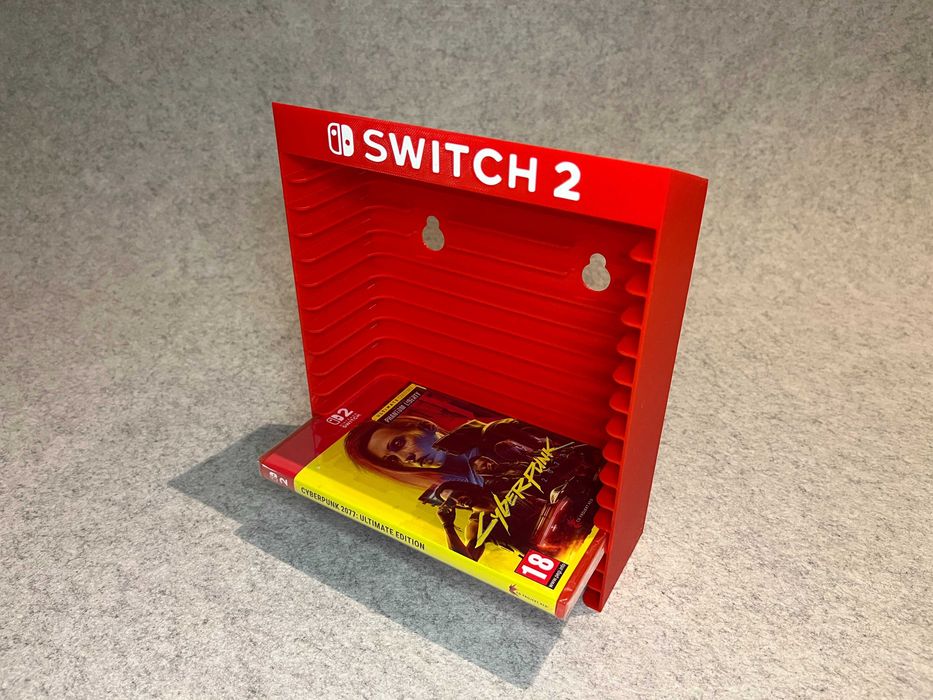 Stojak wieszak ścienny na gry Nintendo Switch 2