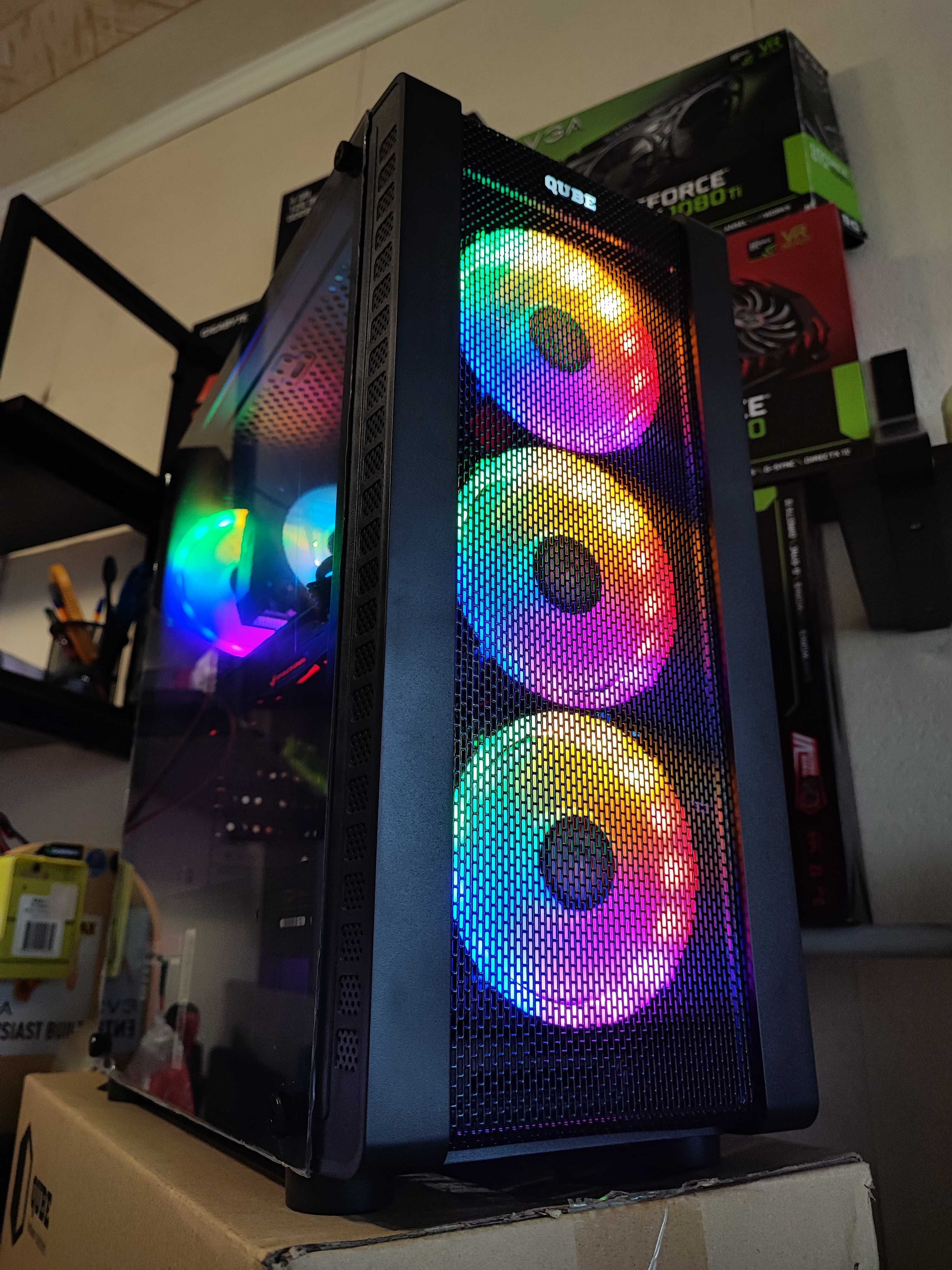 Ігровий комп'ютер intel I5 8500 4.1GHZ, GTX1070 8GB, 16GB DDR4 SSD+HDD