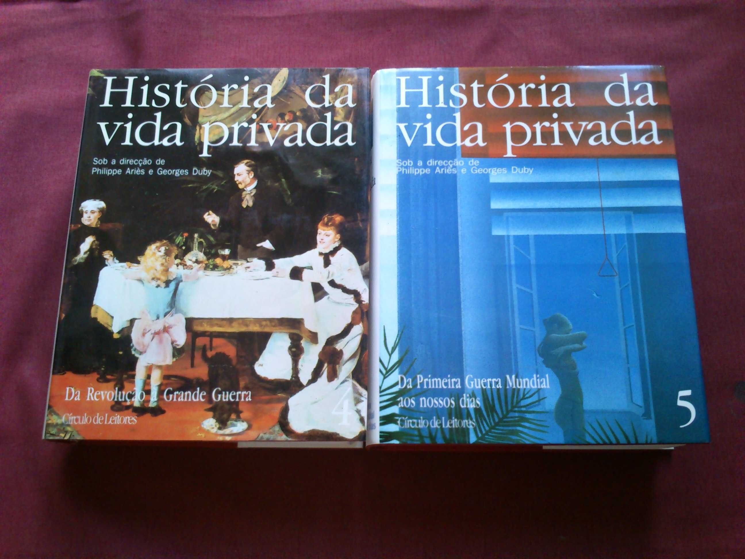 Philippe Ariès/Georges Duby-História da Vida Privada-1989/91