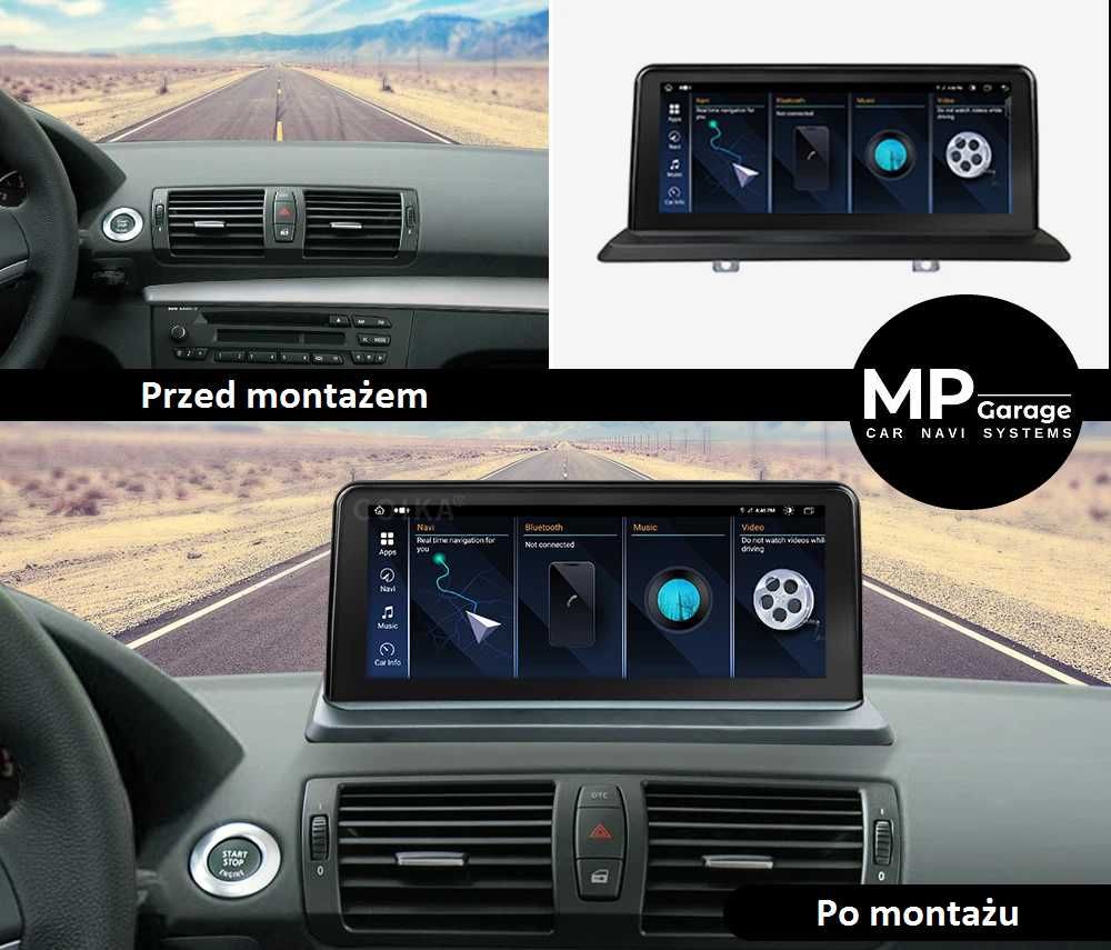 Stacja Multimedialna BMW 1 E81 / E87 Snapdragon CarPlay/AA LTE Montaż