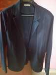 Granatowy żakiet damski Exclusive 3XL 46 plus size