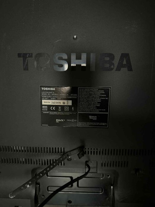 Toshiba 46 cala uszkodzony