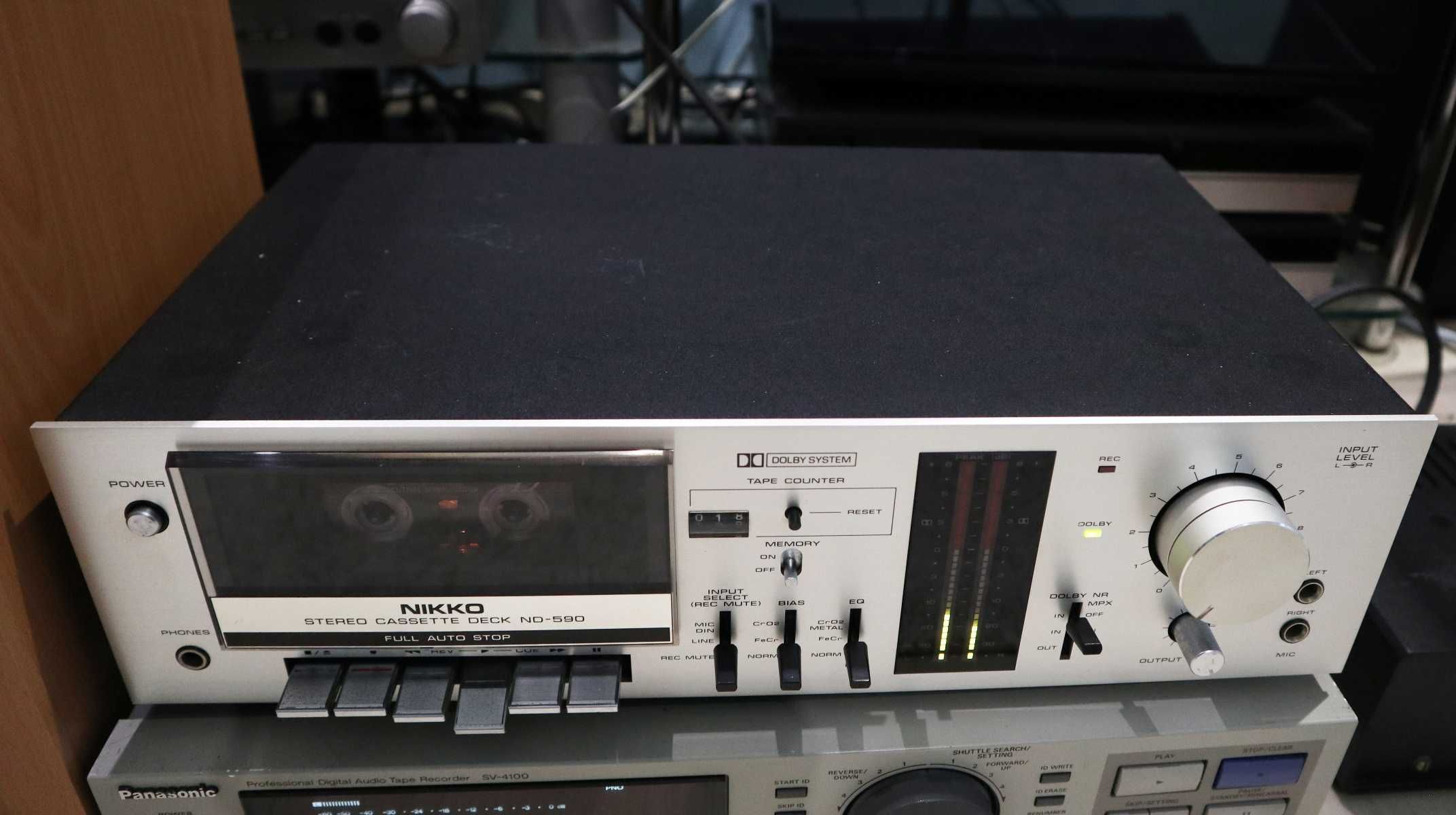 Кассетная дека NIKKO ND-590 Япония идеал