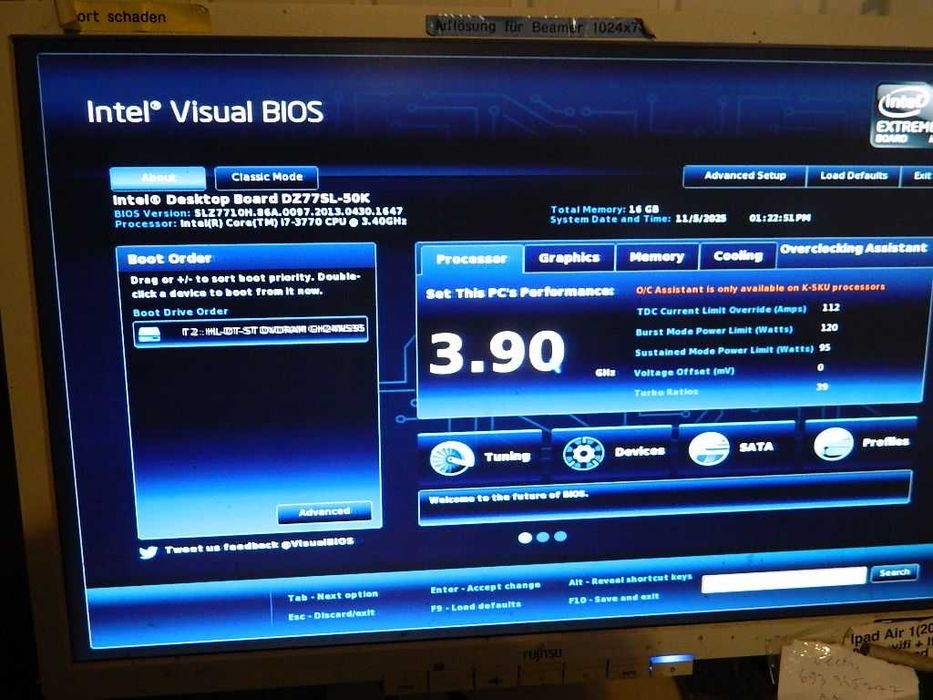 Core i7-3770 z płyta Intel Desktop Board i 16GB DDR3