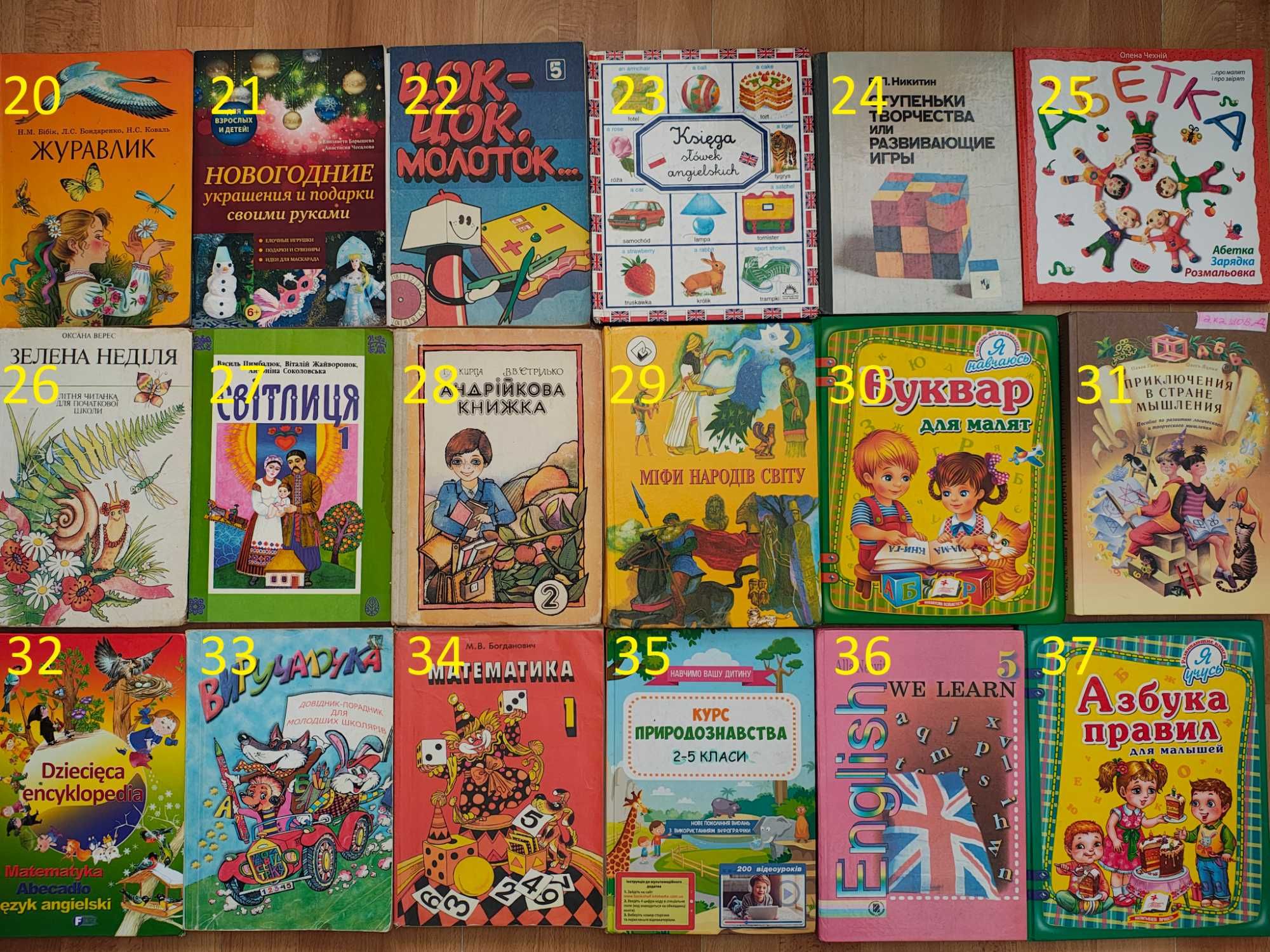 книга/книги/буквар/математика/читанка/англійська мова