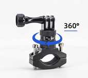 Uchwyt Aluminiowy obrotowy 360° kierownicę do rower kamera Gopro SJCAM