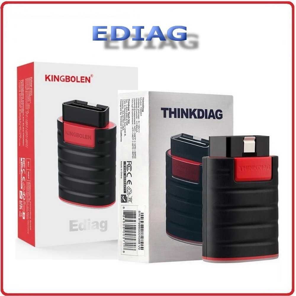 Официальный ThinkDiag+Ediag (EasyDiag, X431) + ВСЕ МАРКИ на 1 год OBD2