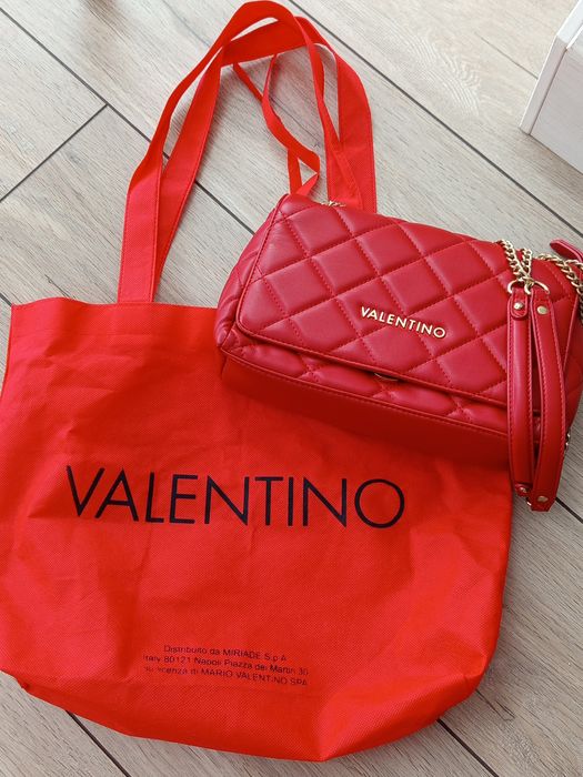 Сумка Valentino красная
