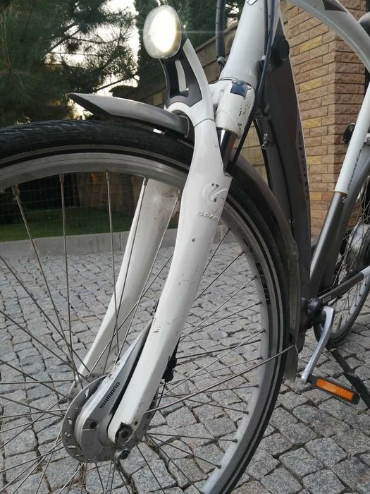 Електровелосипед з асистентом педалюванню, алюмінієва рама L