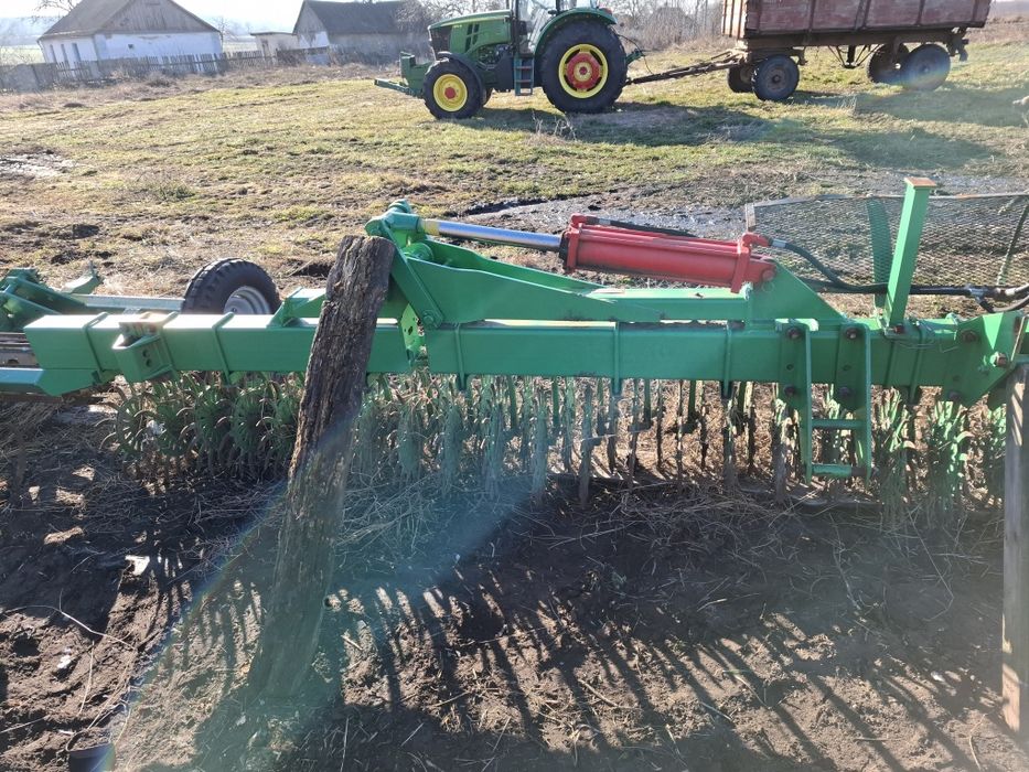 Ротаційна борона мотига John Deere 400 6.2 м  складна супер стан