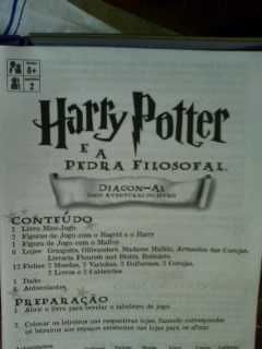 Mini Jogo Harry Potter e a Pedra Filosofal