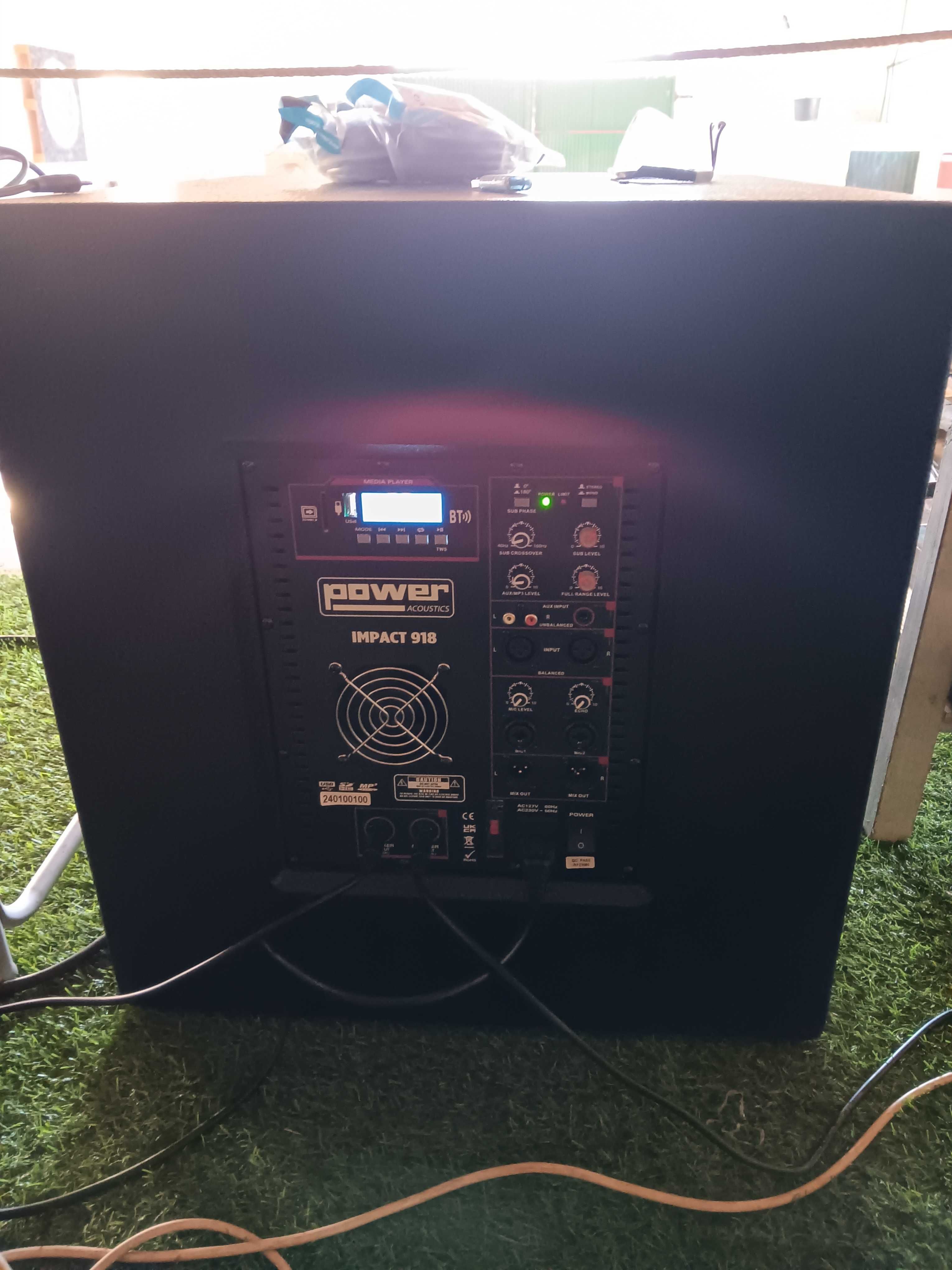 Sistema de som completo para eventos
