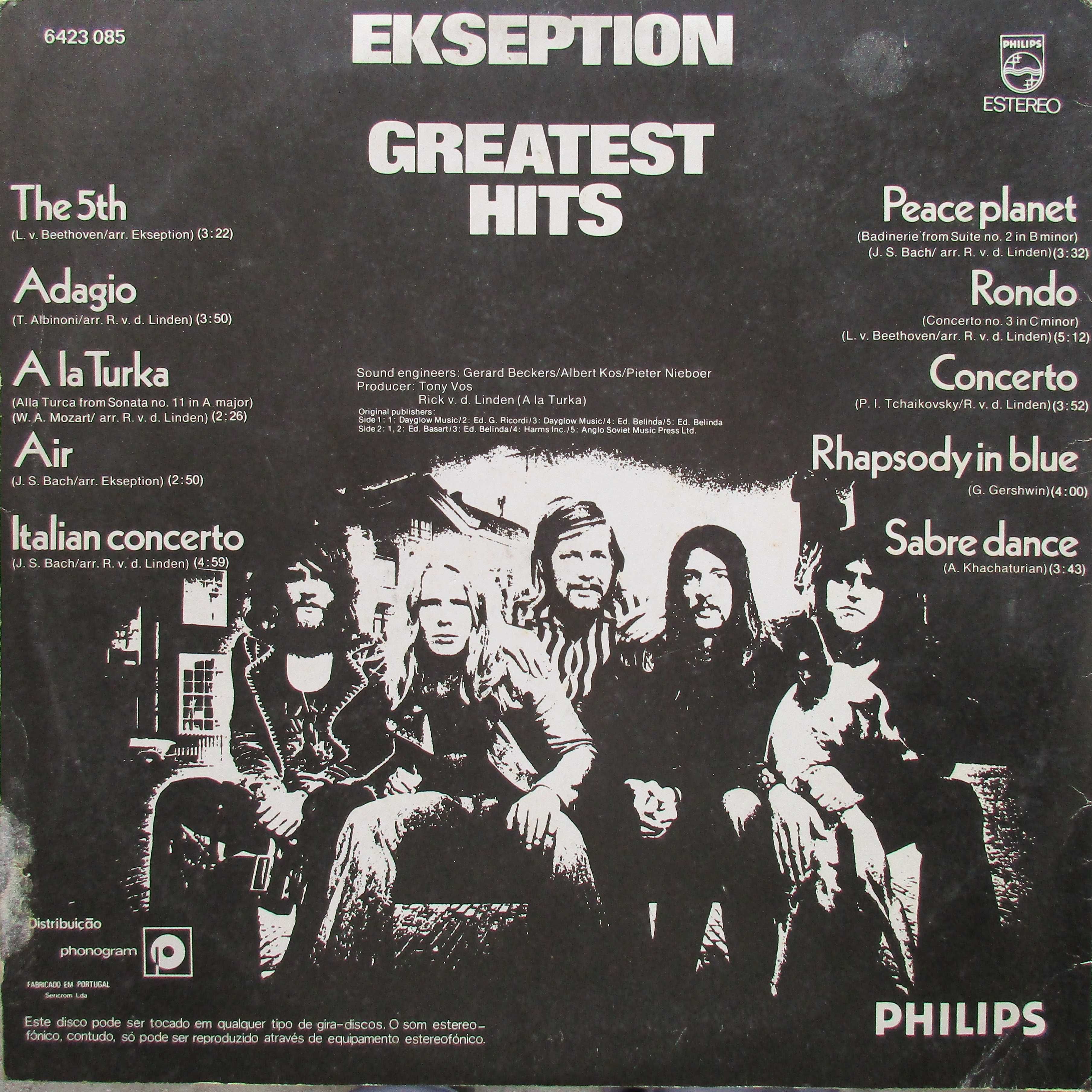 Ekseption - - - - - Greatest Hits - - - - - LP