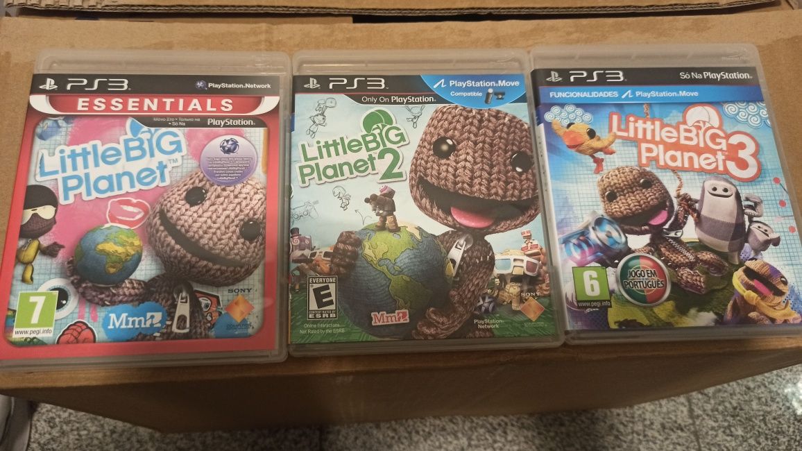 Trilogia Little Big Planet Ps3