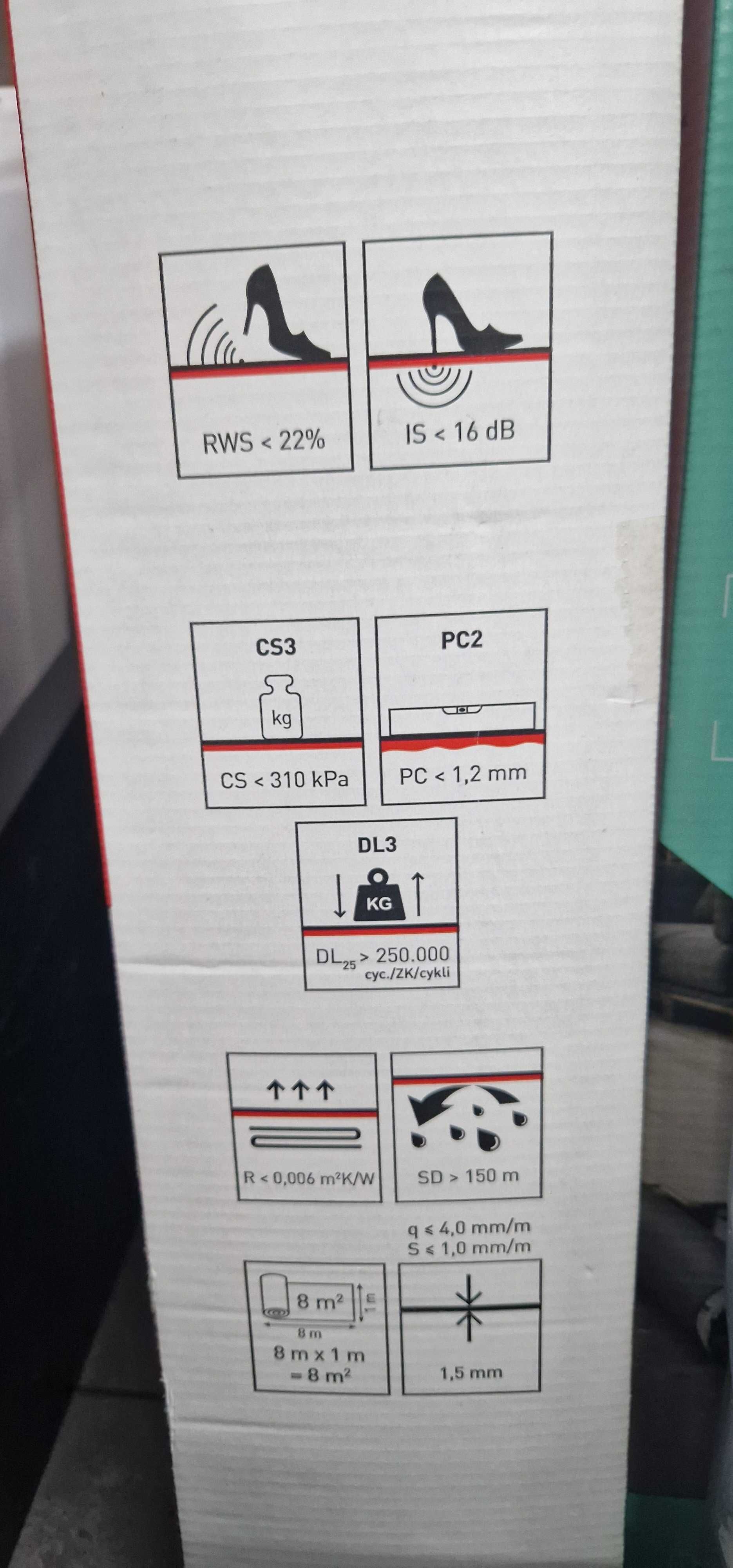 TANIO-Podkład pod panele ARBITON  Multiprotect 1000,  3 w 1, gr 1,5 mm