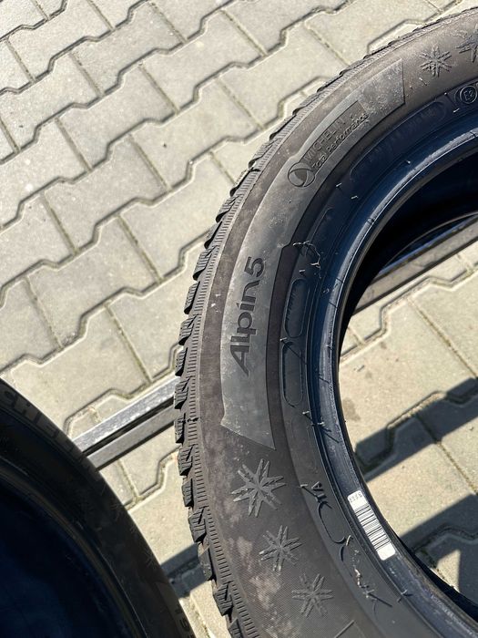 195/65r15 Michelin Alpin 5 komplet zima jak nowe