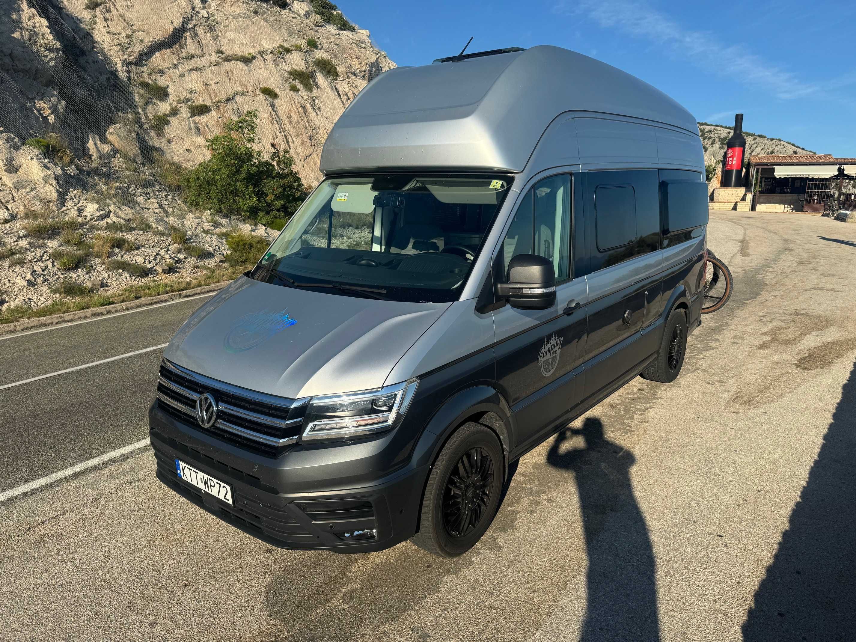 Wynajem kampera campervana 4-osobowy nowa VW Grand California Limited