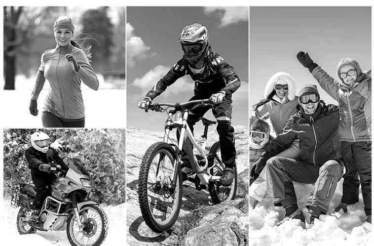 GIYO Rękawiczki Rowerowe z Długimi Palcami Zimowe Komfort do 2 stopni