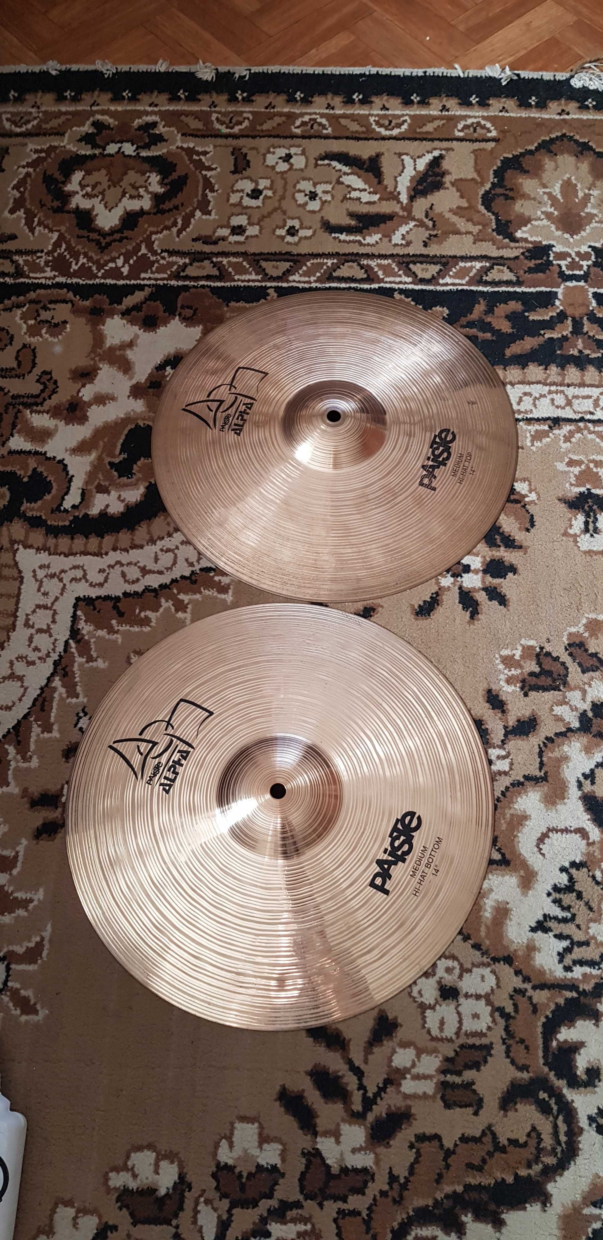 Talerze hi hat 14" paiste alpha b8 super stan