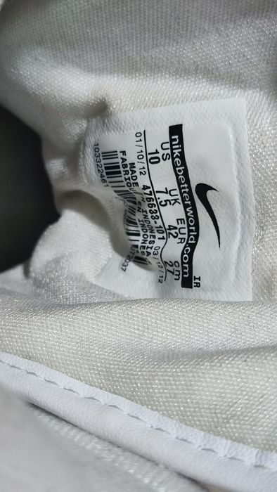 Кросівки хайтопи NIKE, 41-42 р., 26,5 см