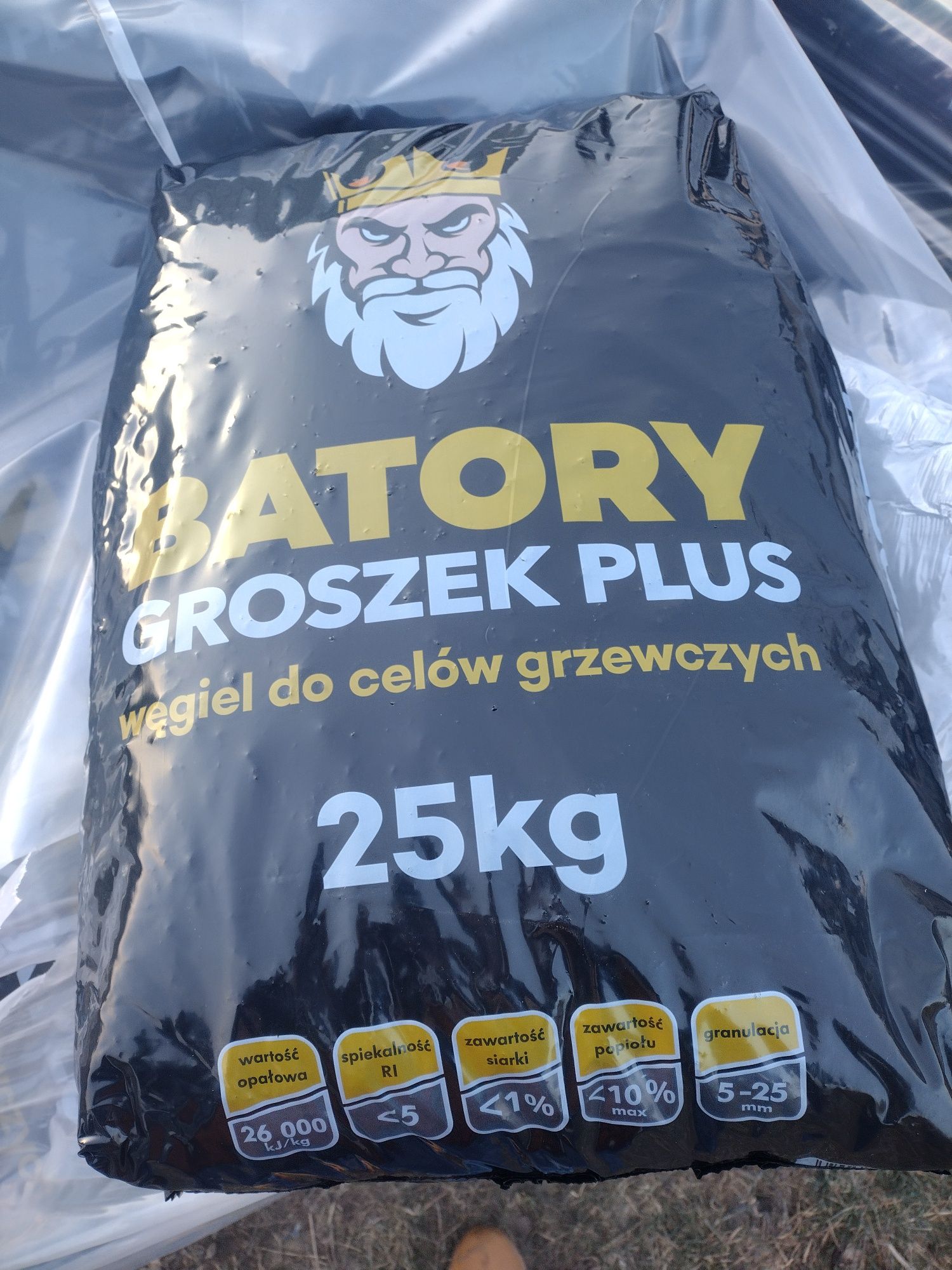 Ekogroszek 26kj   w super cenie bardzo dobra jakość z Polskiej kopalni