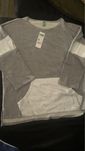 Sweat benetton cinzenta T- 13-14