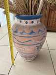 Wazon bardzo duży boho, etno 37 cm wys.