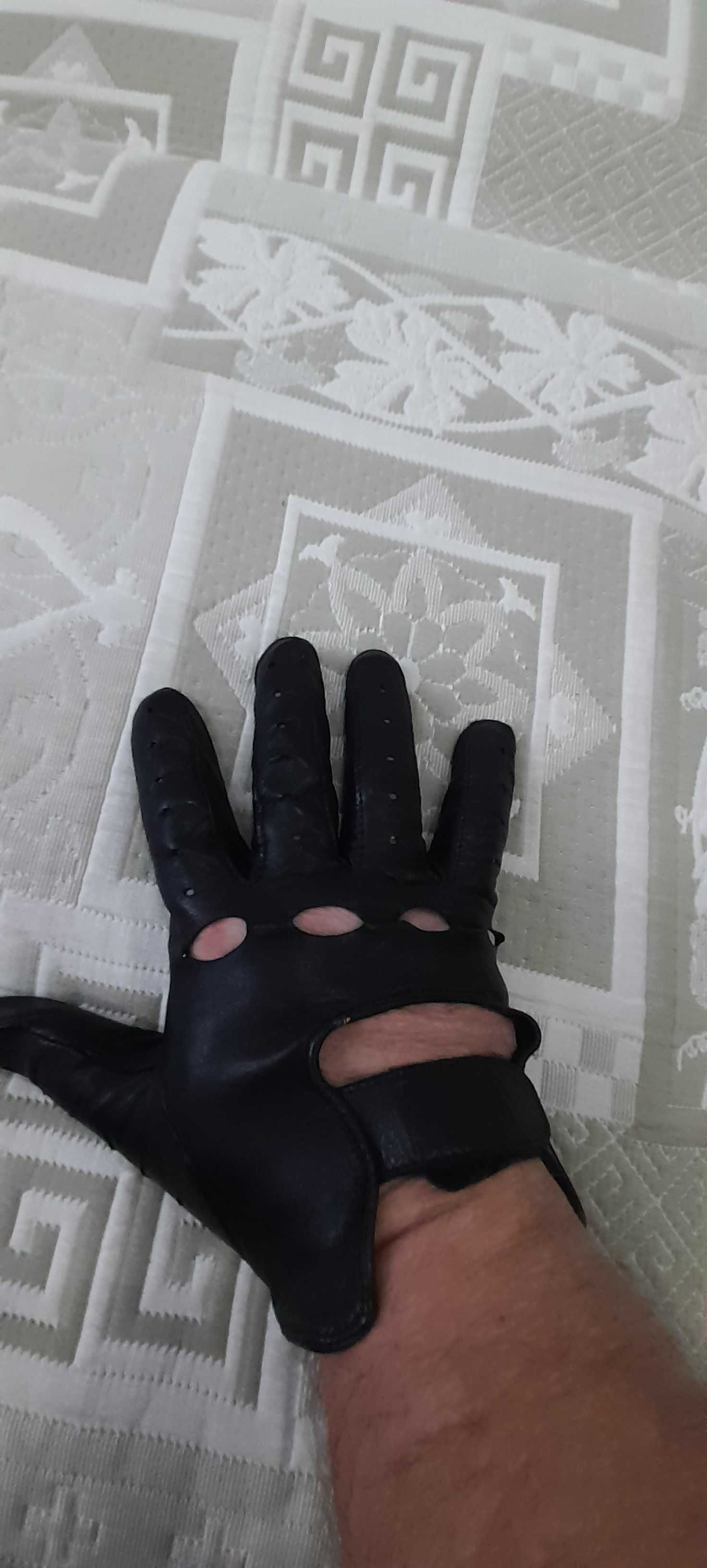Rękawiczki damskie skórzane Elle Gant roz. 8.5 okazja