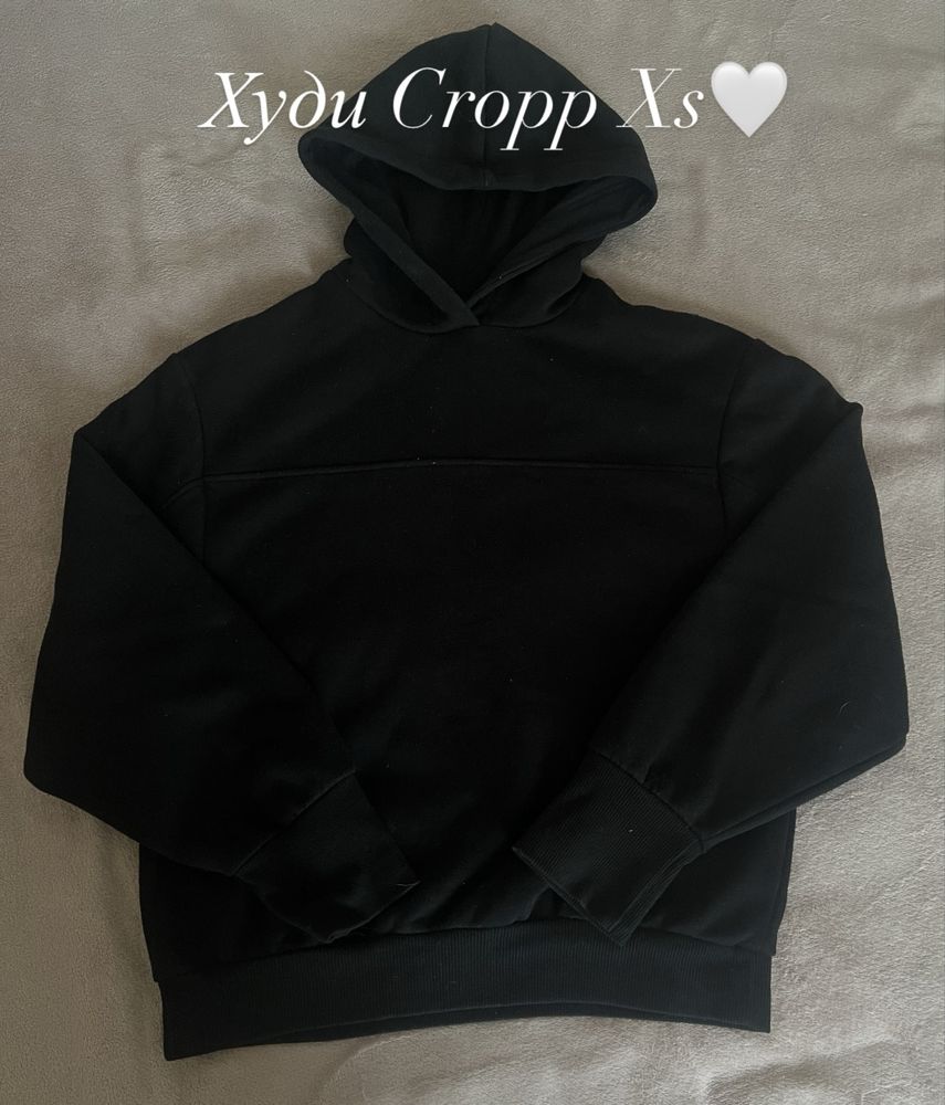 Черное худи Cropp