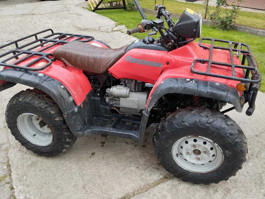Honda TRX foreman 450 4x4 wciągarka zmiana biegów ręczna