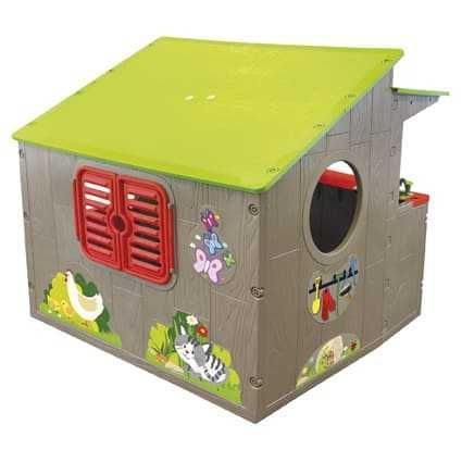 Domek dla dzieci Kiosk 139×118 cm plastikowy