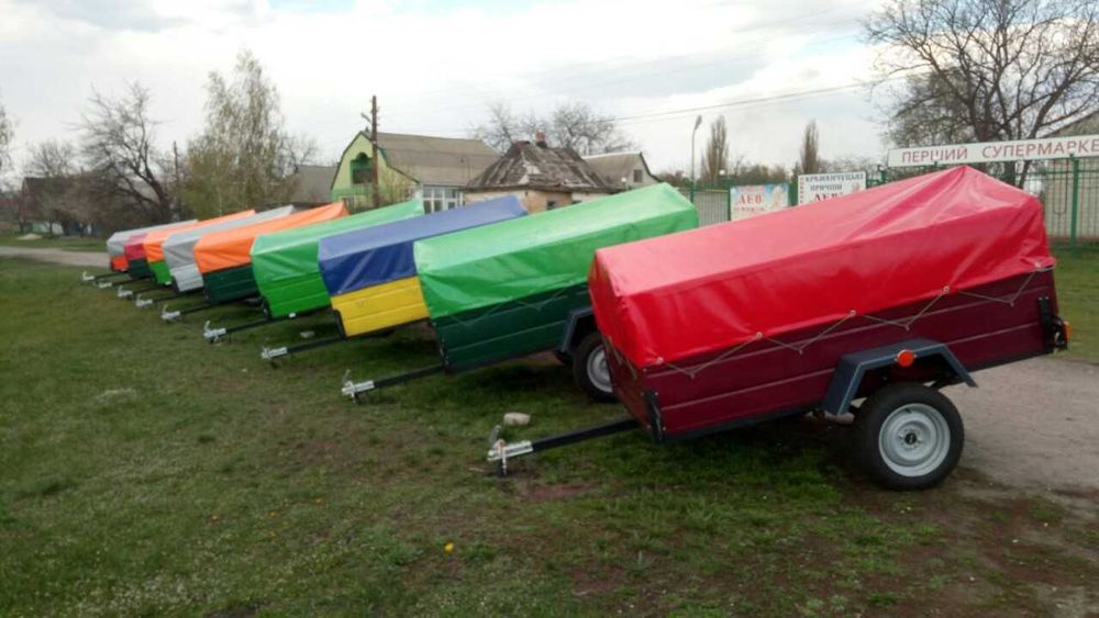 Міцний причіп до автомобіля  від заводу виробника 2000*1300*400