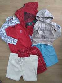Ubrania dla chłopca 110-116 super stan