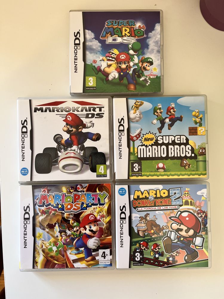 Jogos Mario Nintendo DS/3DS