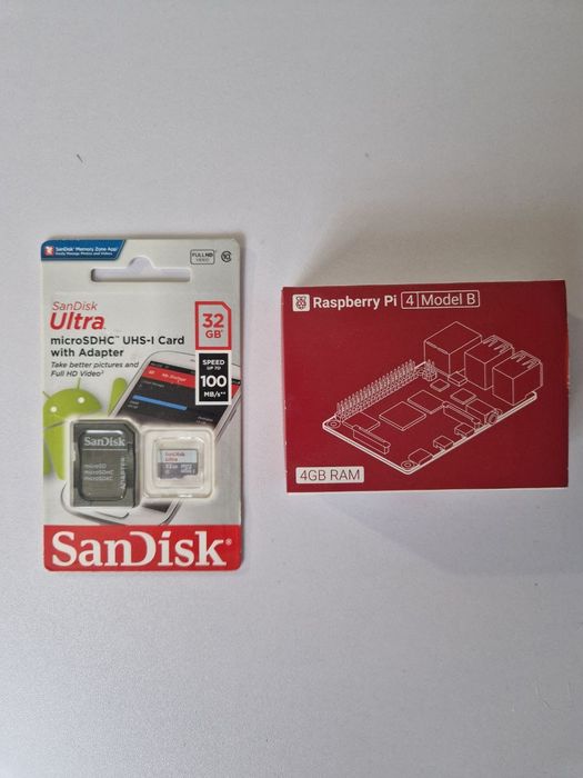 Raspberry Pi model B 4gb + micro sd 32 gb