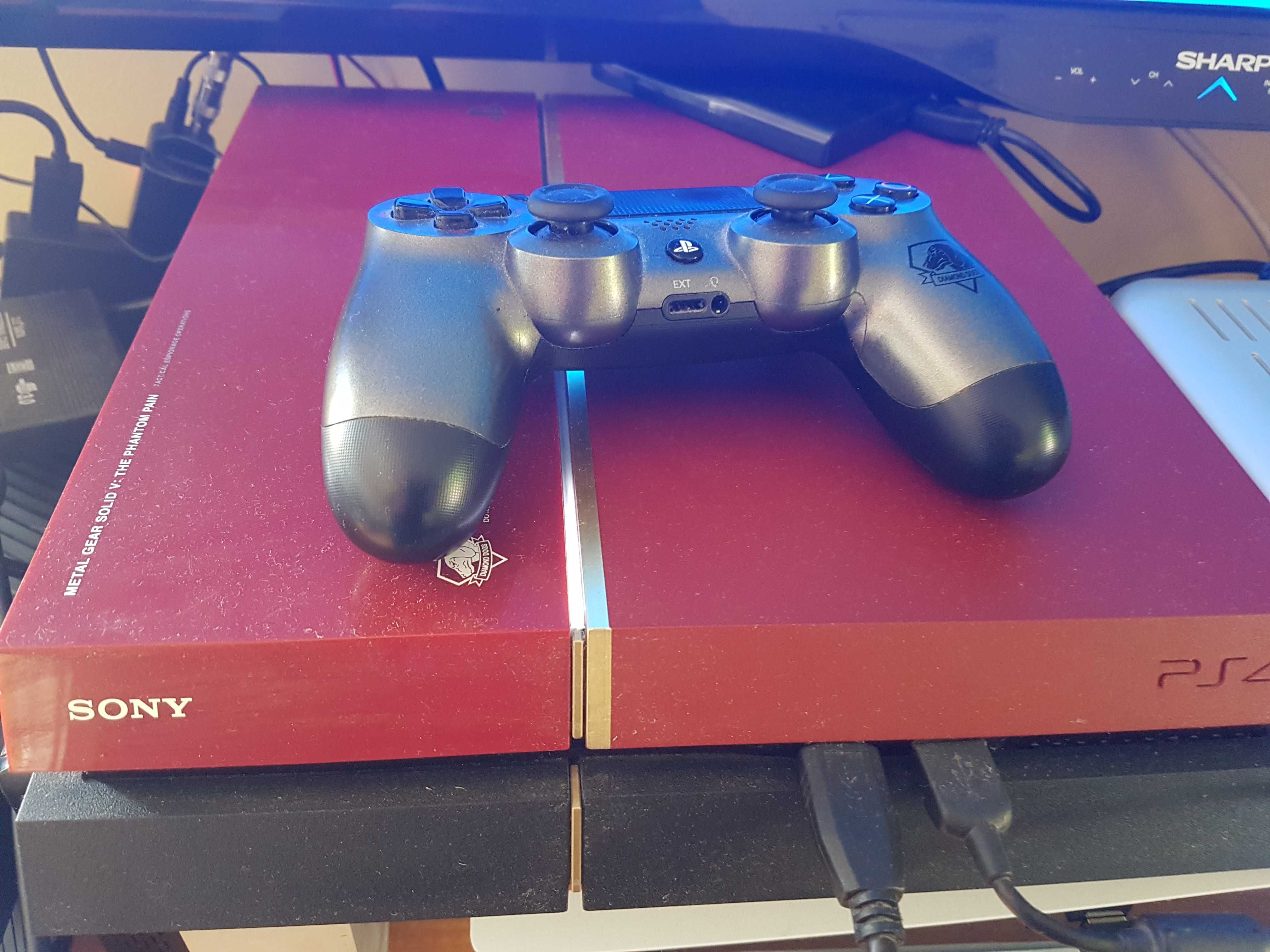 Playstation 4 , PS4 edycja limitowana,1 TB,pad,gra pudełkowa