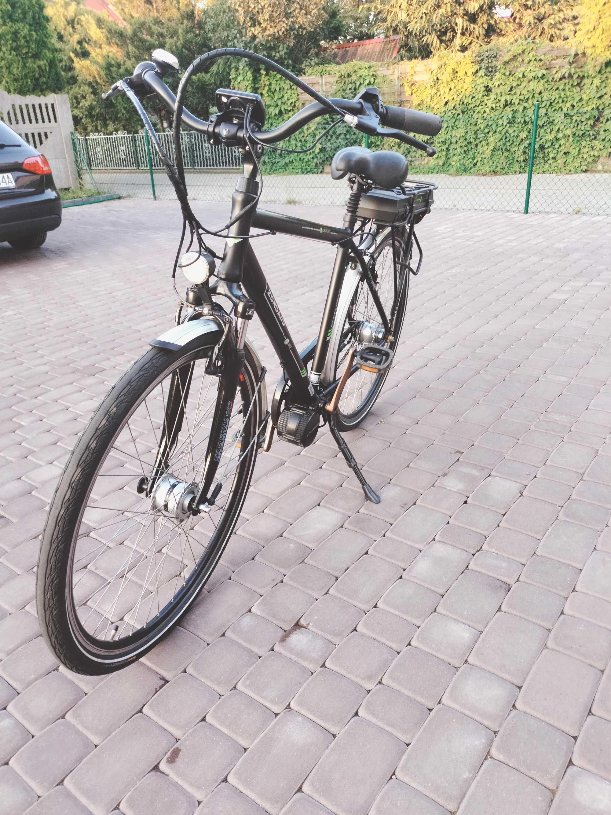 Rower elektryczny Męski ZUNDAPP  Jak Nowy Polecam 900 km przebiegu.