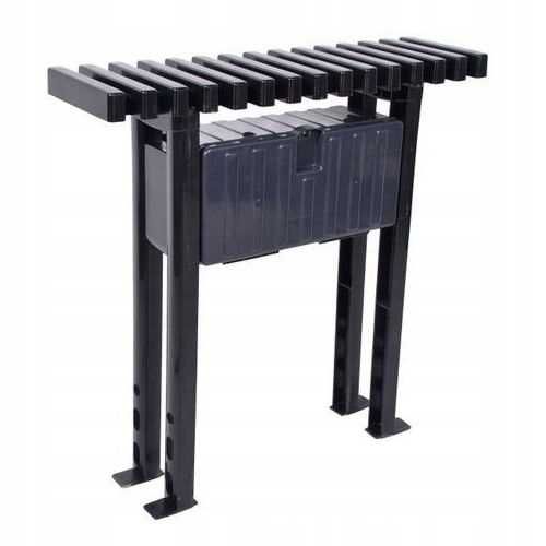 Ławka cmentarna z zamykanym schowkiem plastikowa do wkopania NOWA