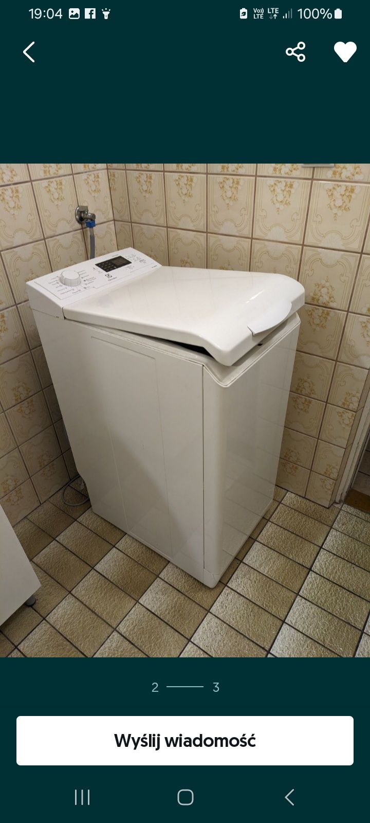 Super zadbana sprawna zmywarka Amica Szerokość 60cm