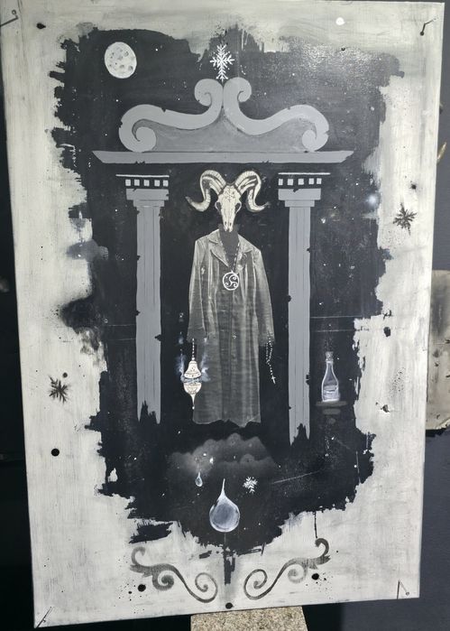 Quadro Pintado (Daniel Sãm) 80x120cm