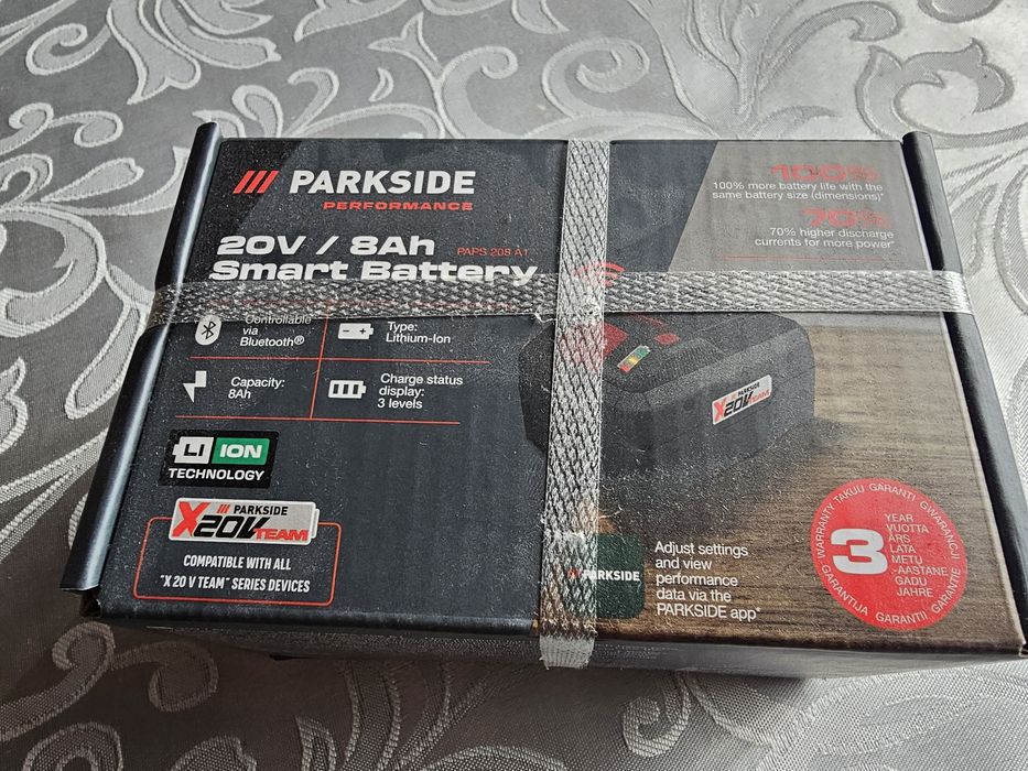 Akumulator PARKSIDE 8Ah Lidl Paragon
