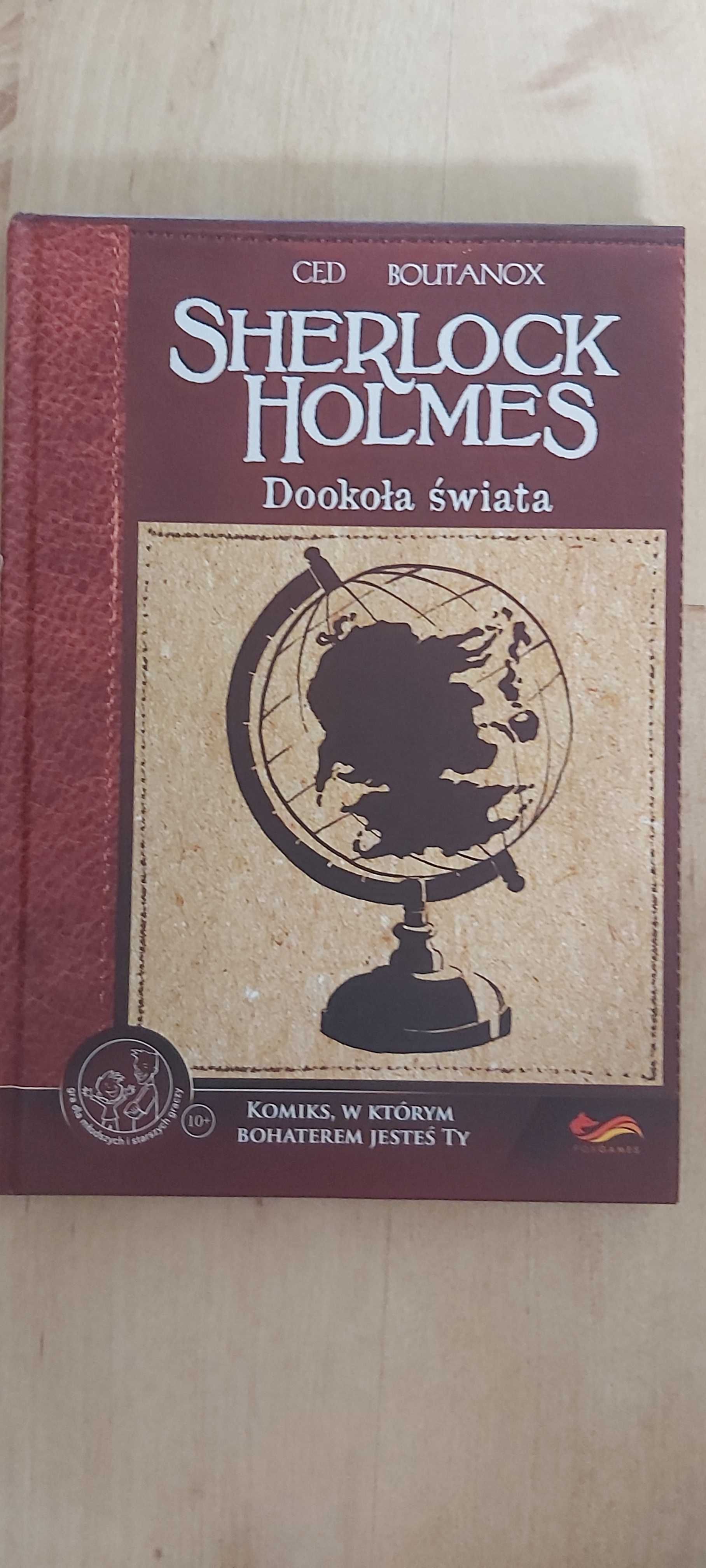 Sherlock Holmes dookoła świata. Komiks paragrafowy
